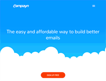 Tablet Screenshot of campayn.com